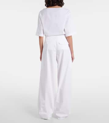Weite Hose aus Baumwollpopeline | Tod's