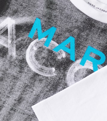 Camiseta de jersey de algodón estampada | Marc Jacobs Kids