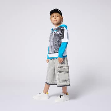 Camiseta de jersey de algodón estampada | Marc Jacobs Kids