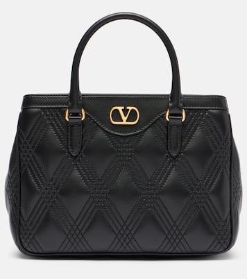 Tote Quiltie 67 Small aus Leder | Valentino Garavani