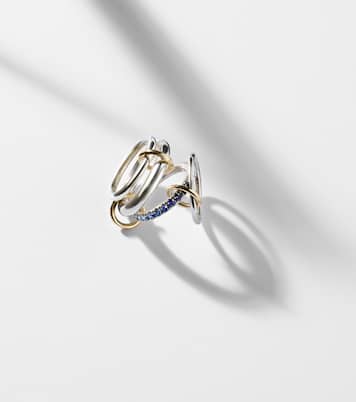 Anello Janssen SG in oro 18kt e argento sterling con zaffiri | Spinelli Kilcollin