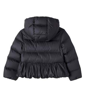 Ruffled down jacket | Moncler Enfant