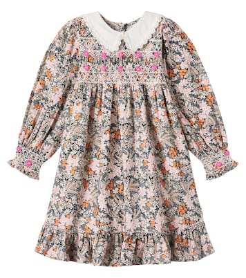 Elora embroidered cotton dress | Bebe Organic