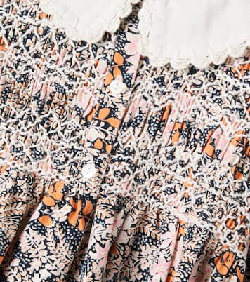Elora embroidered cotton dress | Bebe Organic