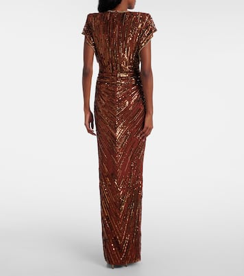 Zola sequined gown | Jenny Packham