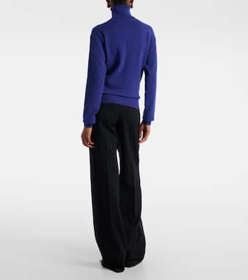 Cashmere and wool turtleneck sweater | Saint Laurent