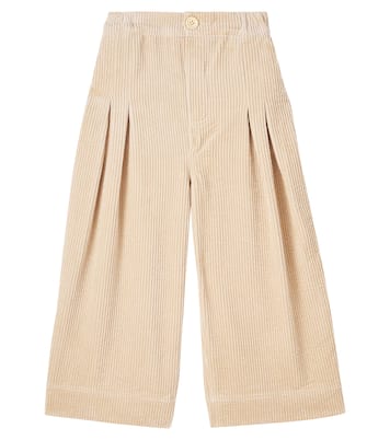Suri cotton corduroy wide-leg pants | C'era Una Volta
