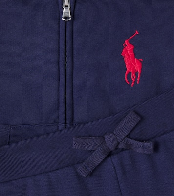 Baby set of cotton-blend jacket and sweatpants | Polo Ralph Lauren Kids