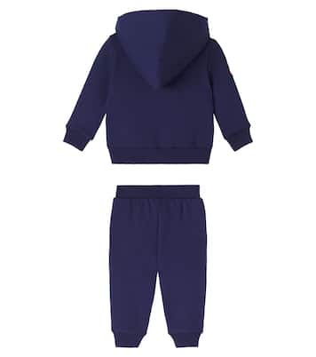 Baby set of cotton-blend jacket and sweatpants | Polo Ralph Lauren Kids