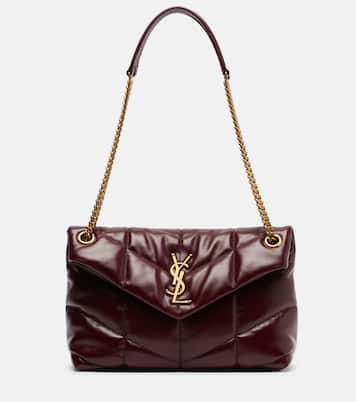 Puffer 스몰 레더 숄더 백 | Saint Laurent