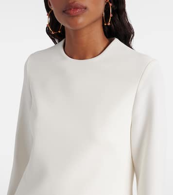 Crêpe minidress  | Safiyaa