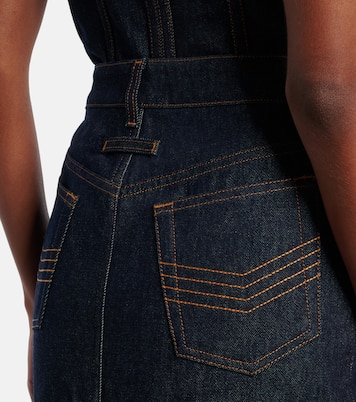 Minirock aus Denim | Jean Paul Gaultier