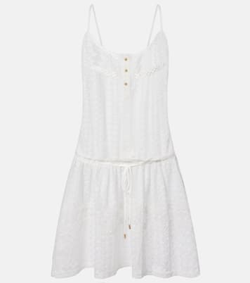 Bailey open-knit minidress | Melissa Odabash