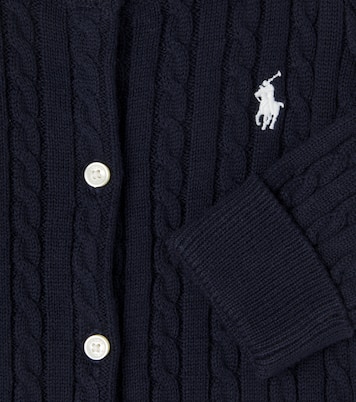 Baby cable-knit cotton cardigan | Polo Ralph Lauren Kids