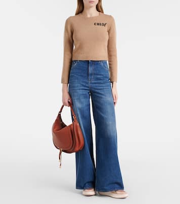 Plateau-Sneakers Nama mit Leder | Chloé