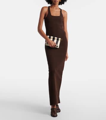 Rond Carré Small raffia-effect clutch | Jacquemus