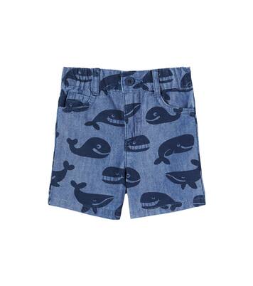Baby printed denim shorts | Stella McCartney Kids