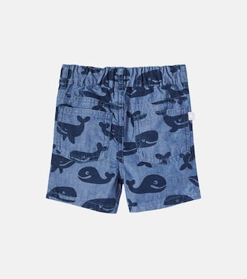 Baby printed denim shorts | Stella McCartney Kids