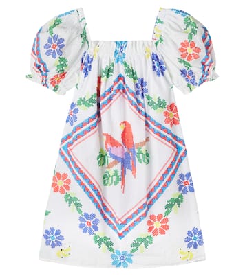 Embroidered cotton dress | Fábula