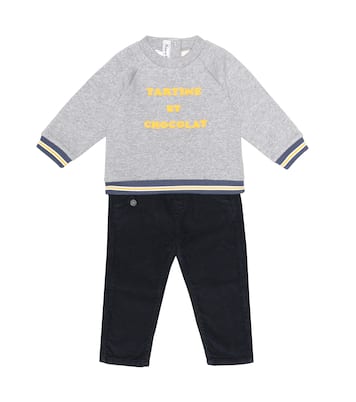 Bébé – Pantalon en velours de coton côtelé | Tartine et Chocolat