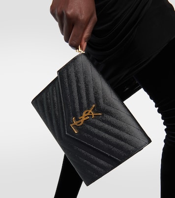 Clutch Cassandre in pelle | Saint Laurent