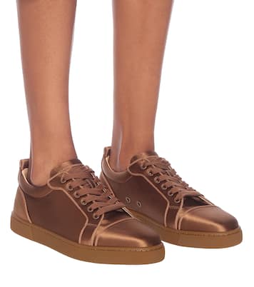 Sneakers Louis Junior in raso | Christian Louboutin