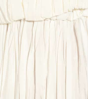 Two-tone maxi dress | Jil Sander