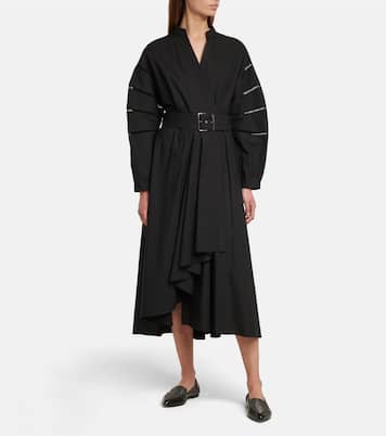 Hemdblusenkleid aus Baumwolle | Brunello Cucinelli