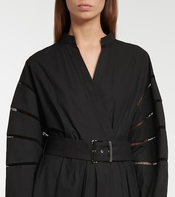 Hemdblusenkleid aus Baumwolle | Brunello Cucinelli