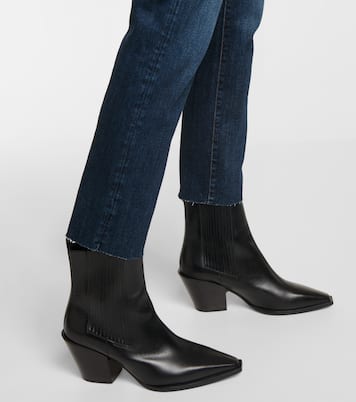 Mid-Rise Jeans The Straight Crop | 7 For All Mankind