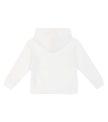 Logo stretch-cotton hoodie | Dolce&Gabbana Kids