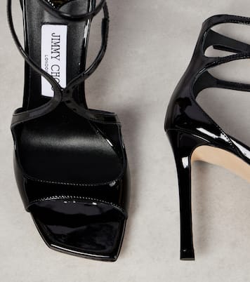 Sandali Azia 95 in vernice | Jimmy Choo