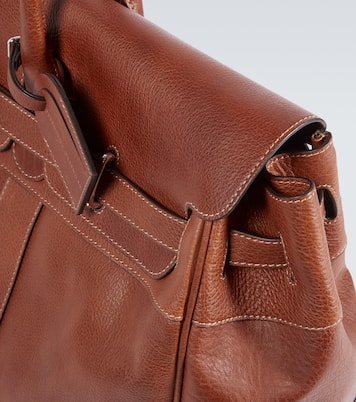 Leather duffel bag | Brunello Cucinelli