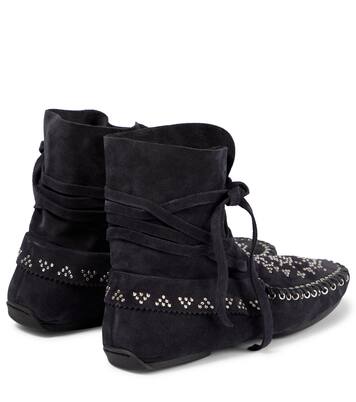 Schnürstiefel Elmore aus Veloursleder | Isabel Marant