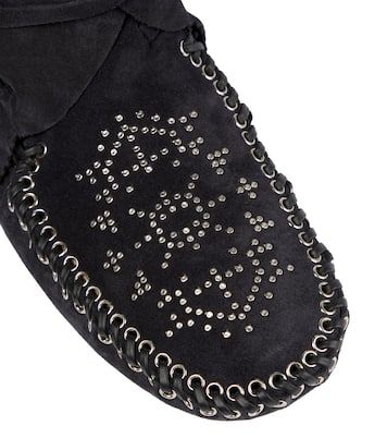 Schnürstiefel Elmore aus Veloursleder | Isabel Marant