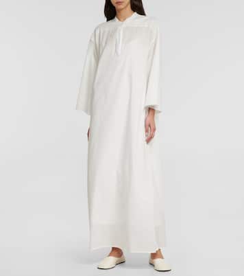Lanna cotton kaftan maxi dress | The Row