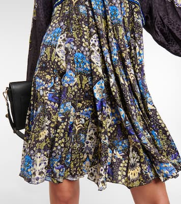 Bedrucktes Minikleid aus Seide | Etro