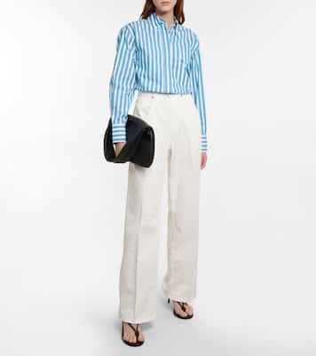 Camicia in cotone a righe | Victoria Beckham