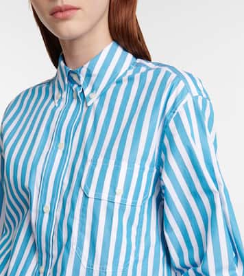Camicia in cotone a righe | Victoria Beckham