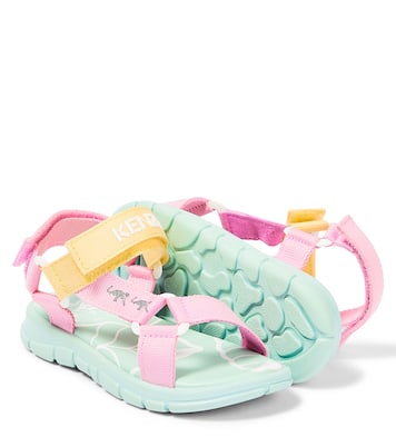 Sandali con stampa del logo | Kenzo Kids