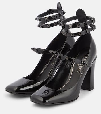 Tan-Go patent leather pumps | Valentino Garavani