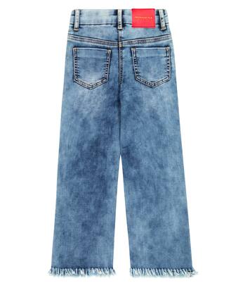Embroidered jeans | Monnalisa