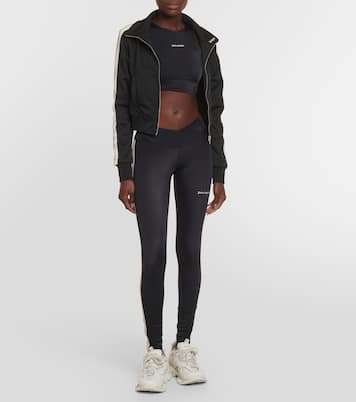 Logo jersey sports bra | Palm Angels