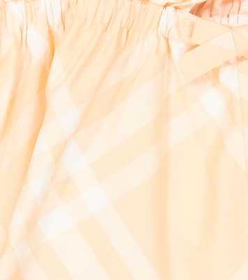Bébé – Robe Burberry Check en coton | Burberry Kids