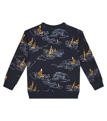Printed cotton sweatshirt | Scotch & Soda Kids
