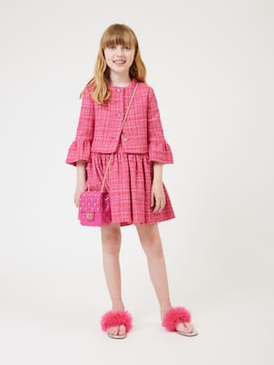Verzierte Jacke aus Bouclé | Monnalisa
