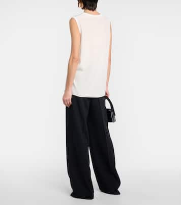 Tank top in crêpe di seta | Joseph