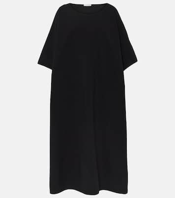 Vestido midi Isora de popelín de algodón | The Row