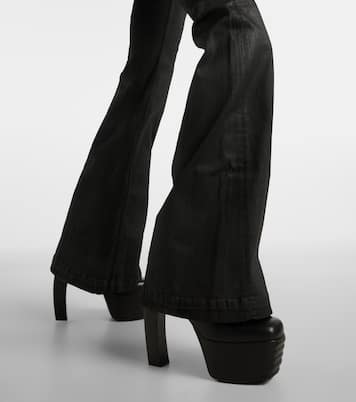 Bottines Porterville Beatle Banana en cuir | Rick Owens