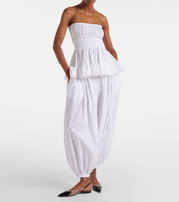 Weite Hose aus Baumwollpopeline | Alaïa